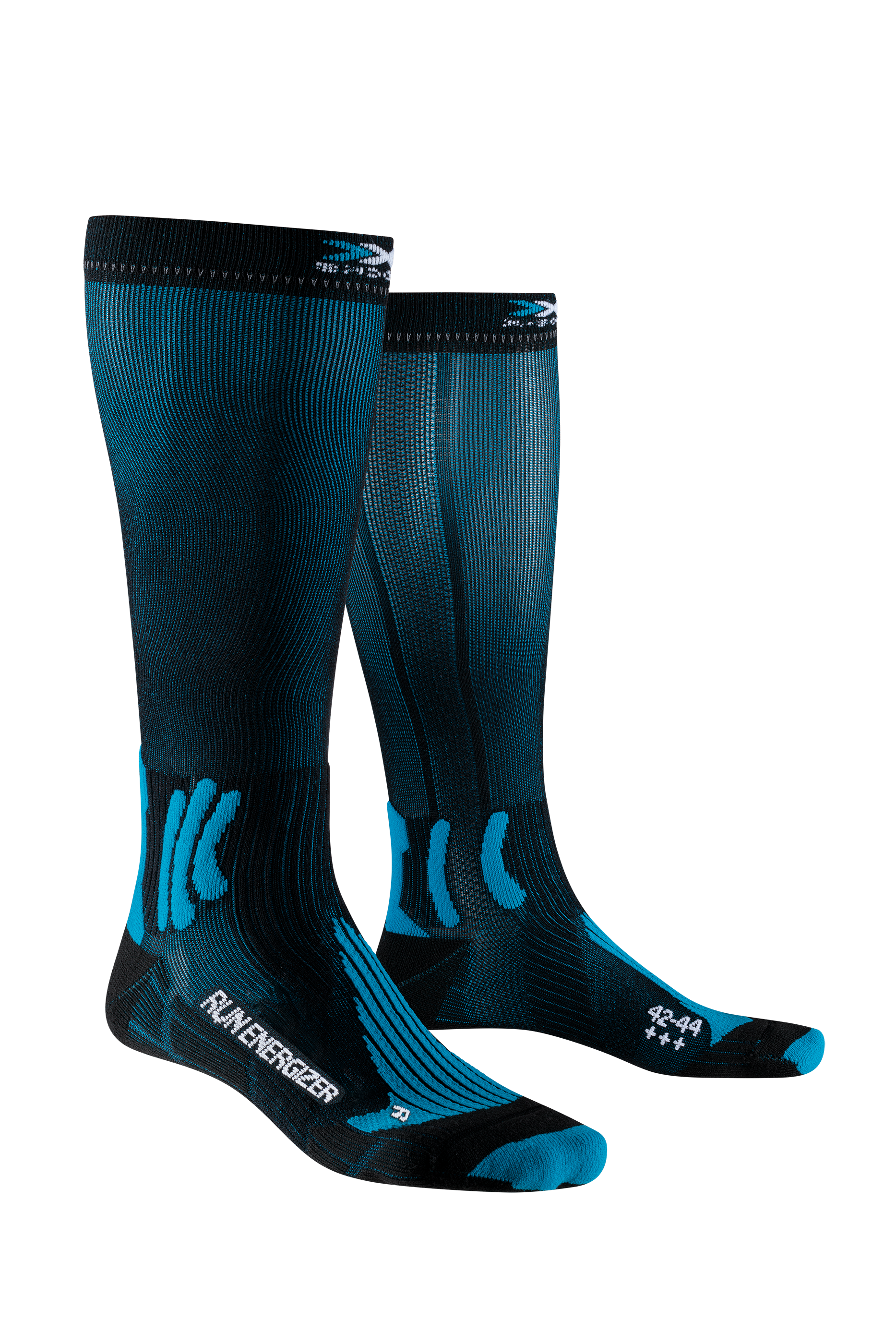 X-SOCKS RUN ENERGIZER 4.0 MEN - Opal Black Dragonfly Red - Over The Calf - 4 of 4