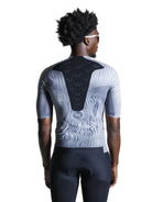 X-BIONIC COREFUSION ULTIMATE AERO JERSEY SS MEN - Windmap Seal Grey - Zip Shirts - 6 of 7