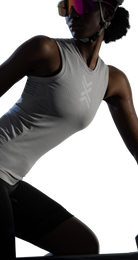 X-BIONIC XCEED RIDE BASELAYER TANK TOP UNISEX - Seal Grey Silver Grey - Tanks - 7 of 9