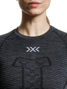 X-BIONIC SYMBIO MERINO SHIRT LS WMN - Rhino Grey - Longsleeves - 3 of 24