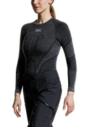 X-BIONIC SYMBIO MERINO SHIRT LS WMN - Rhino Grey - Longsleeves - 4 of 24