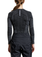 X-BIONIC SYMBIO MERINO SHIRT LS WMN - Rhino Grey - Longsleeves - 7 of 24
