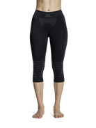 X-BIONIC INVENT 4.0 PANTS 3/4 WMN - Black Charcoal - 3/4 Pants - 7 of 8