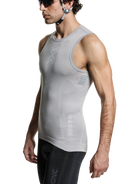 X-BIONIC XCEED RIDE BASELAYER TANK TOP UNISEX - Seal Grey Silver Grey - Tanks - 3 of 9
