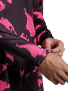 X-BIONIC COREFUSION RUN SHIRT LS MEN - Wolfpack Black Neo Pink Winter - Longsleeves - 16 of 19