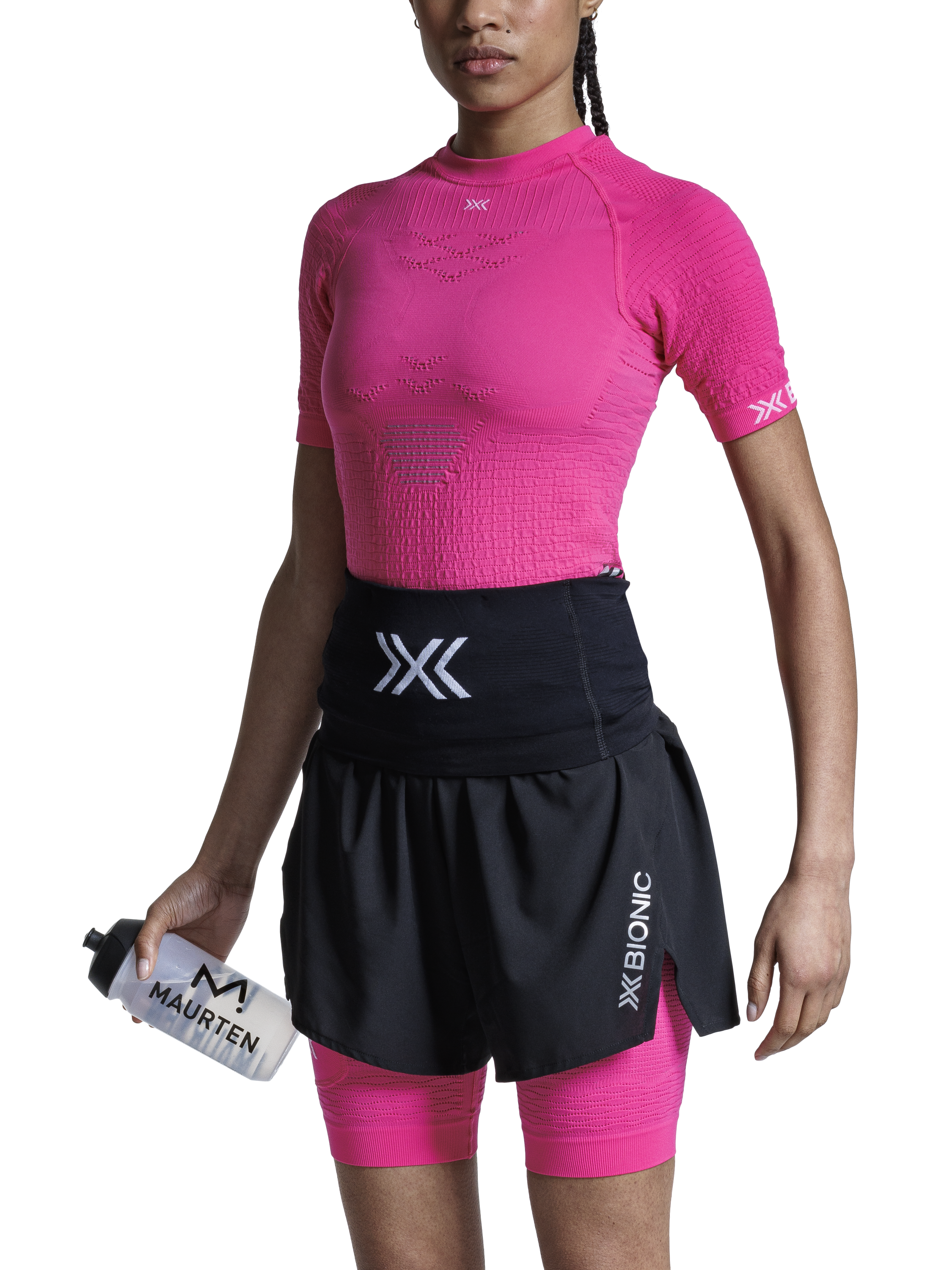 X-BIONIC RUNNING BELT - X Black X White - Vests & Belts - 8 of 9