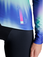 X-BIONIC COREFUSION RIDE JERSEY LS WMN - Aurora Polychrome - Zip Shirts - 9 of 14