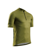 X-BIONIC COREFUSION GRAVEL JERSEY MEN - Olive Green Olive Clay - Zip Shirts - 1 of 29