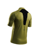 X-BIONIC COREFUSION GRAVEL JERSEY MEN - Olive Green Olive Clay - Zip Shirts - 10 of 29