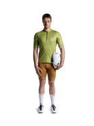 X-BIONIC COREFUSION GRAVEL JERSEY MEN - Olive Green Olive Clay - Zip Shirts - 2 of 29