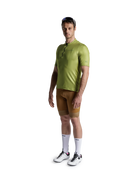 X-BIONIC COREFUSION GRAVEL JERSEY MEN - Olive Green Olive Clay - Zip Shirts - 3 of 29