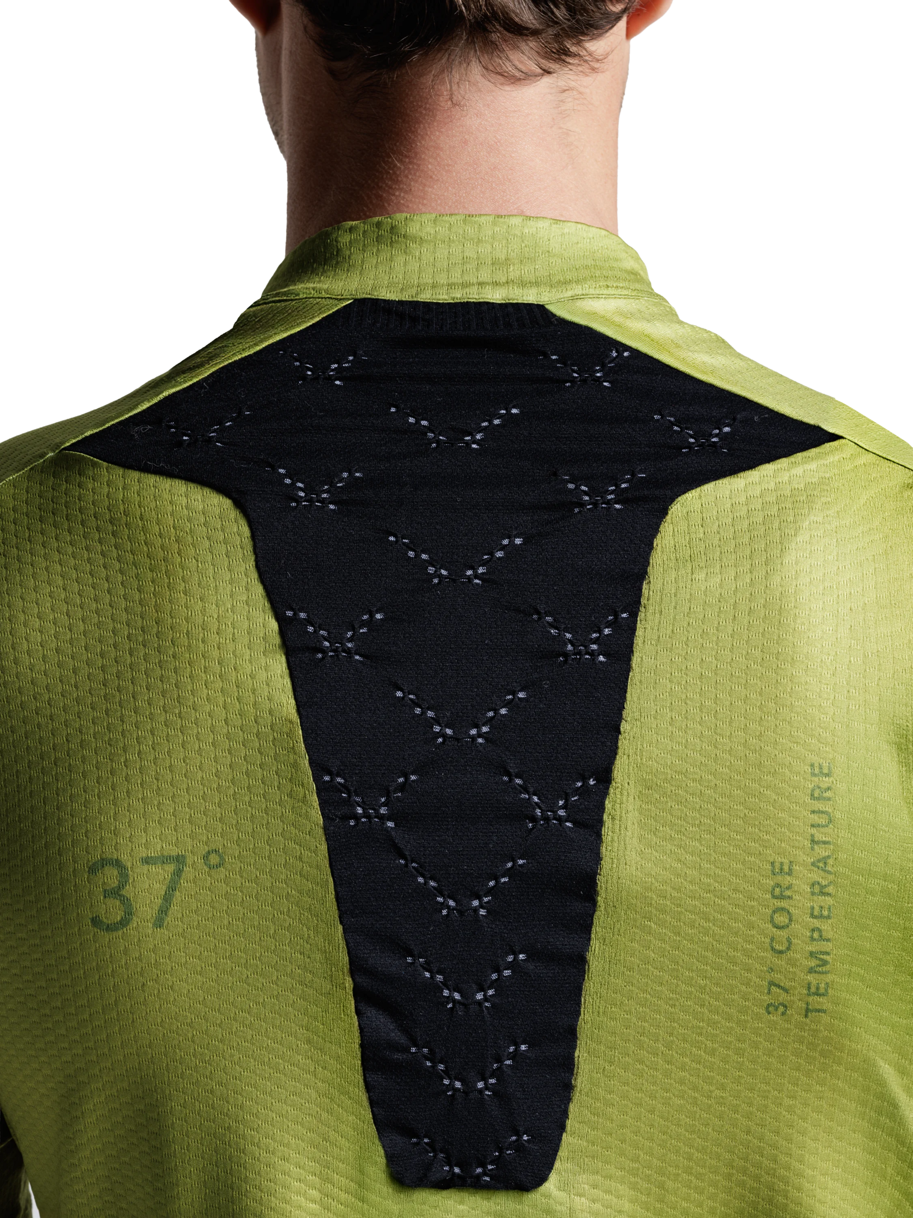 X-BIONIC COREFUSION GRAVEL JERSEY MEN - Olive Green Olive Clay - Zip Shirts - 8 of 29