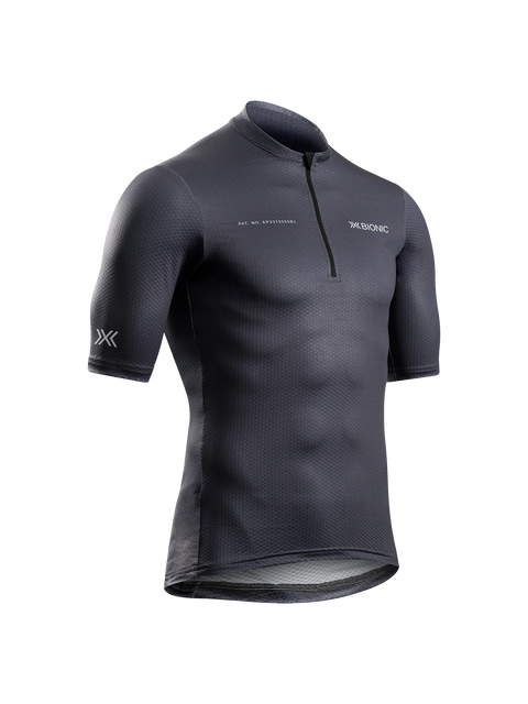 X-BIONIC COREFUSION GRAVEL JERSEY MEN - Anthracite - Zip Shirts - 21 of 29
