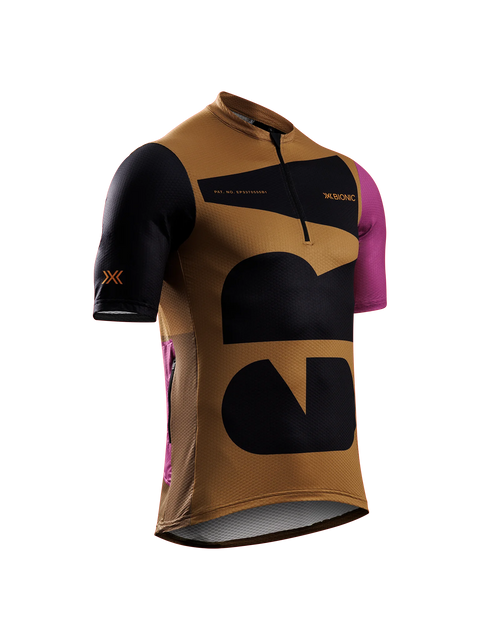 X-BIONIC COREFUSION GRAVEL JERSEY MEN - Multi Color Peanut Butter - Zip Shirts - 11 of 29