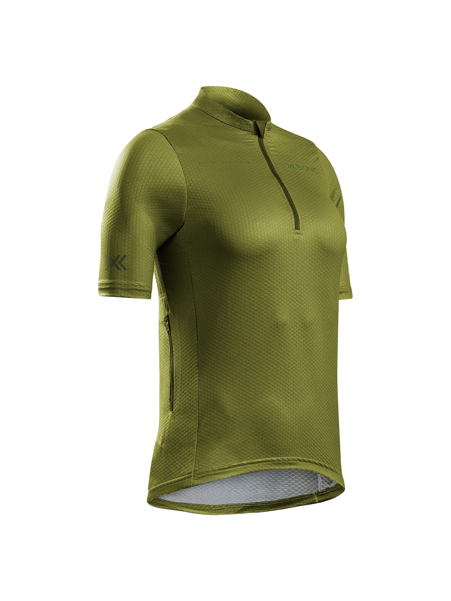 X-BIONIC COREFUSION GRAVEL JERSEY WMN - Olive Green Olive Clay - Zip Shirts - 1 of 29