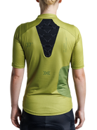 X-BIONIC COREFUSION GRAVEL JERSEY WMN - Olive Green Olive Clay - Zip Shirts - 5 of 29