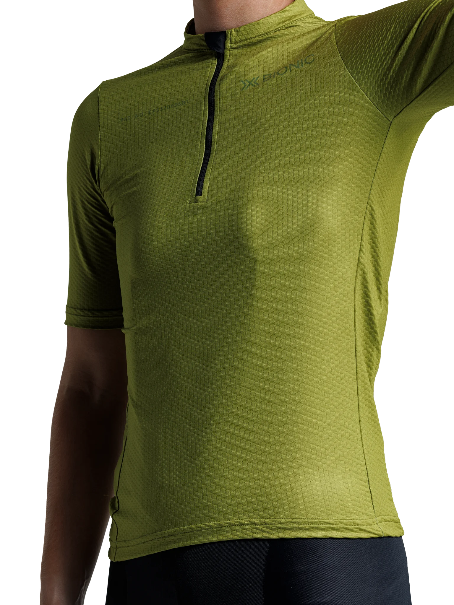 X-BIONIC COREFUSION GRAVEL JERSEY WMN - Olive Green Olive Clay - Zip Shirts - 7 of 29