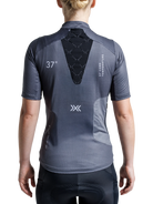 X-BIONIC COREFUSION GRAVEL JERSEY WMN - Anthracite - Zip Shirts - 26 of 29