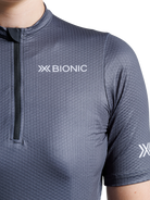 X-BIONIC COREFUSION GRAVEL JERSEY WMN - Anthracite - Zip Shirts - 27 of 29