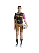 X-BIONIC COREFUSION GRAVEL JERSEY WMN - Multi Color Peanut Butter - Zip Shirts - 12 of 29