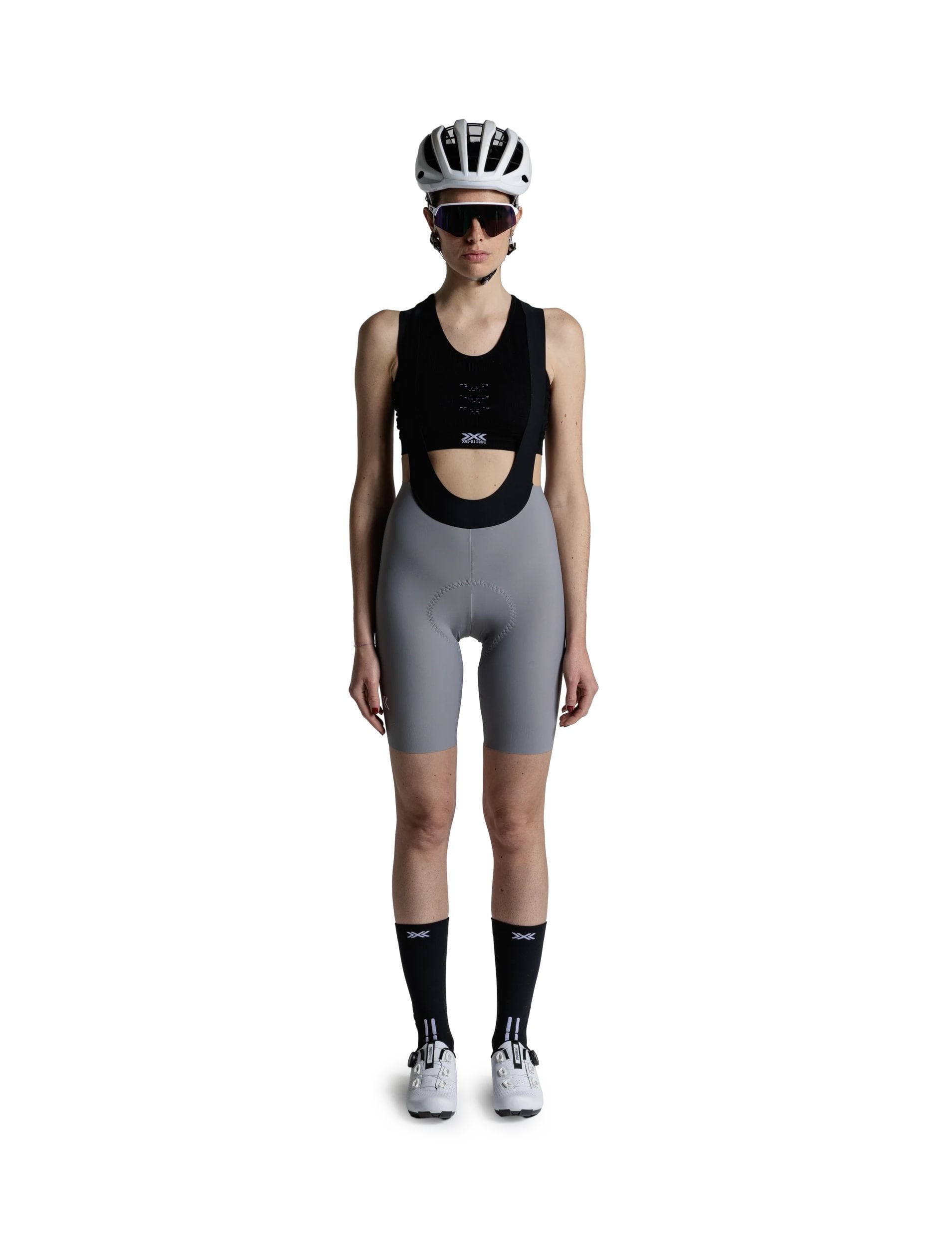 X-BIONIC COREFUSION BIB SHORTS WMN - Light Grey - Bibs - 2 of 18