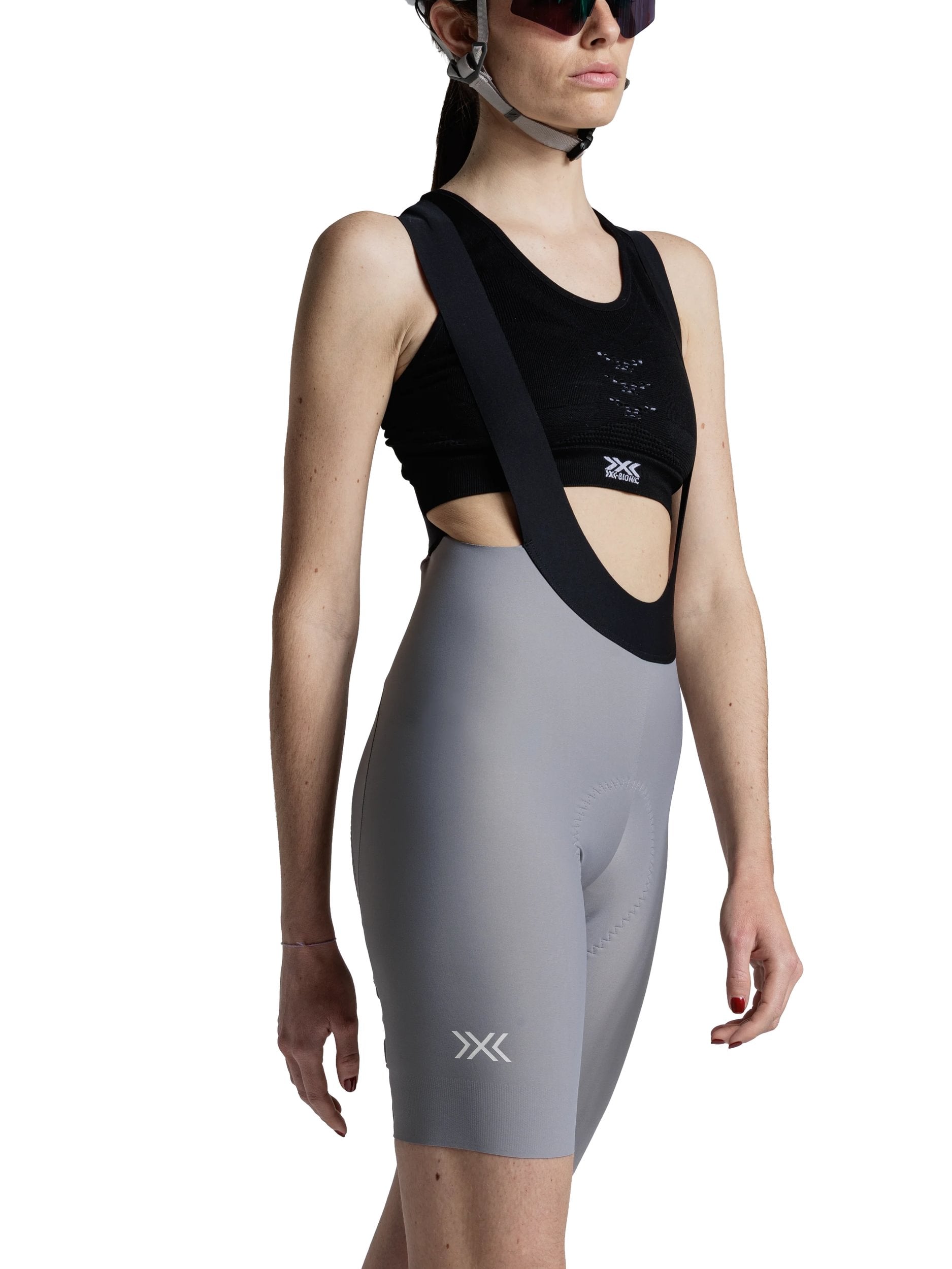 X-BIONIC COREFUSION BIB SHORTS WMN - Light Grey - Bibs - 6 of 18