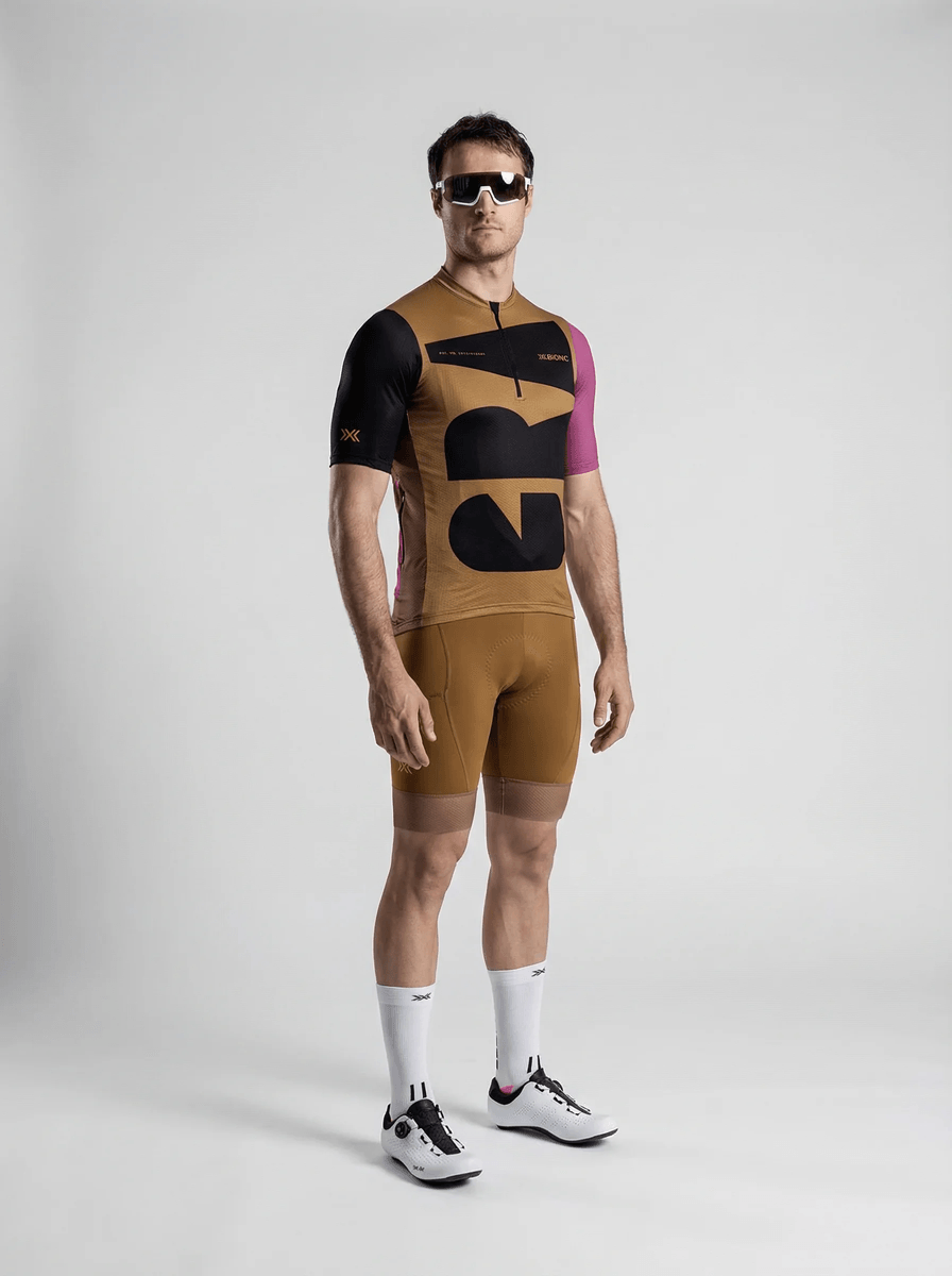 X-BIONIC COREFUSION RIDE GRAVEL BIB SHORTS MEN - Earth - Bibs - 10 of 15