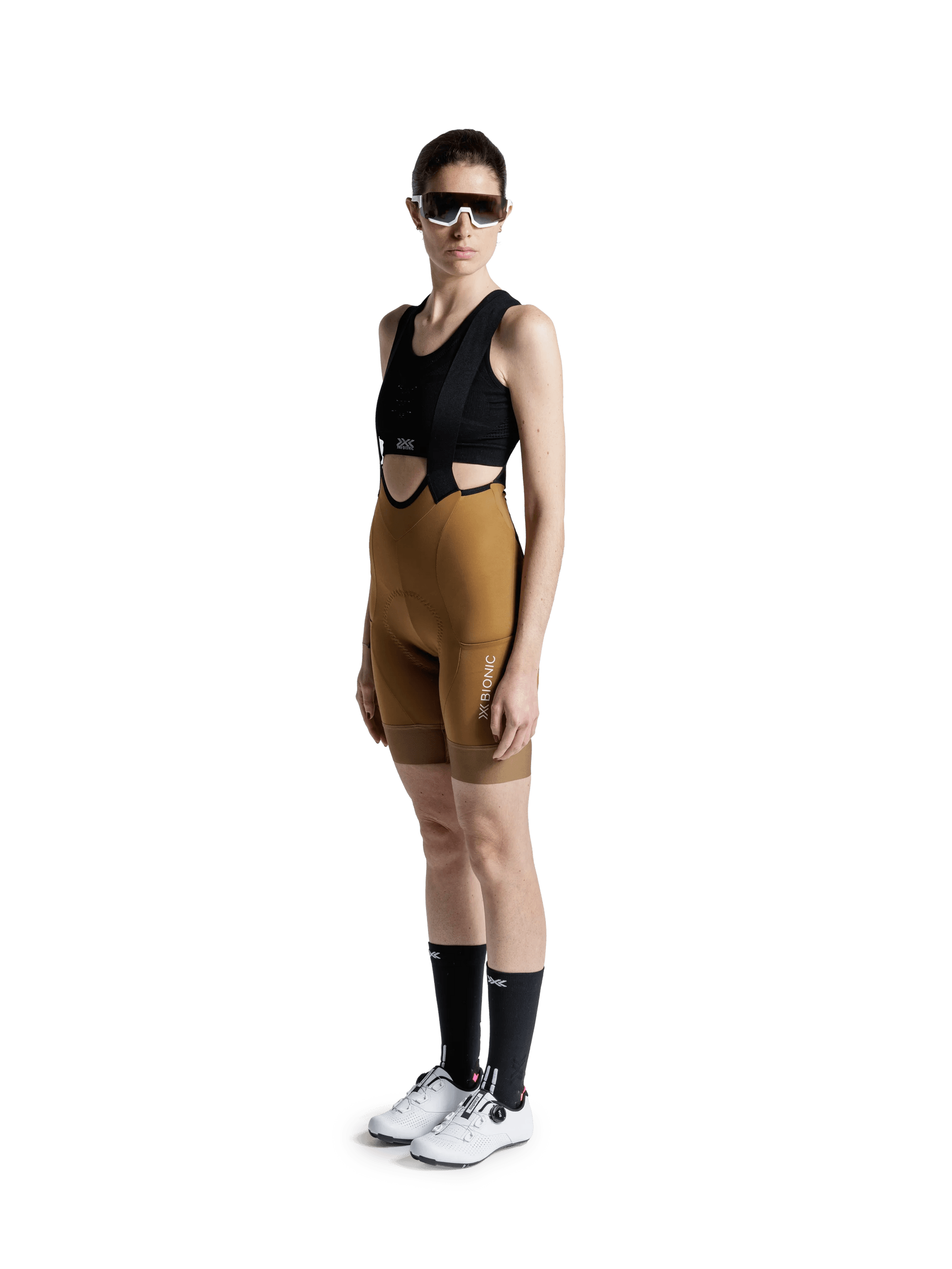 X-BIONIC COREFUSION RIDE GRAVEL BIB SHORTS WMN - Earth - Bibs - 12 of 19