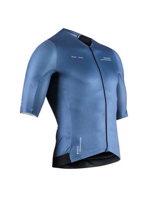 X-BIONIC COREFUSION AERO JERSEY SS MEN - Mineral Blue - Zip Shirts - 25 of 40