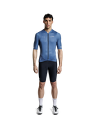 X-BIONIC COREFUSION AERO JERSEY SS MEN - Mineral Blue - Zip Shirts - 26 of 40