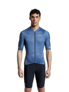 X-BIONIC COREFUSION AERO JERSEY SS MEN - Mineral Blue - Zip Shirts - 27 of 40