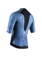 X-BIONIC COREFUSION AERO JERSEY SS MEN - Mineral Blue - Zip Shirts - 32 of 40