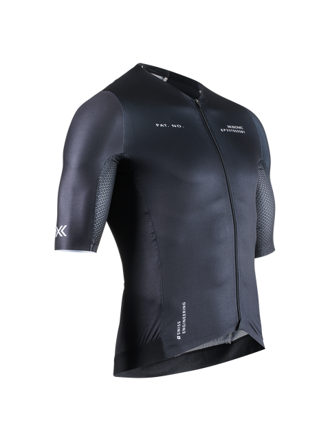 X-BIONIC COREFUSION AERO JERSEY SS MEN - Opal Black - Zip Shirts - 18 of 40
