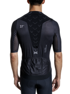 X-BIONIC COREFUSION AERO JERSEY SS MEN - Opal Black - Zip Shirts - 22 of 40