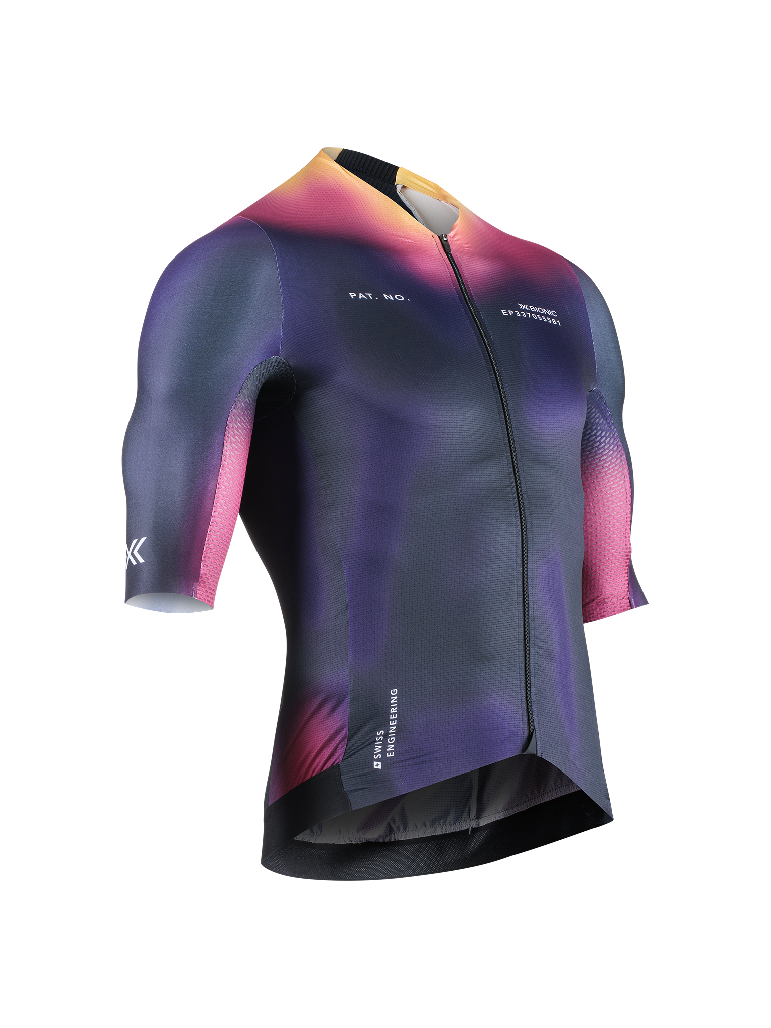 X-BIONIC COREFUSION AERO JERSEY SS MEN - Heatmap - Zip Shirts - 11 of 40