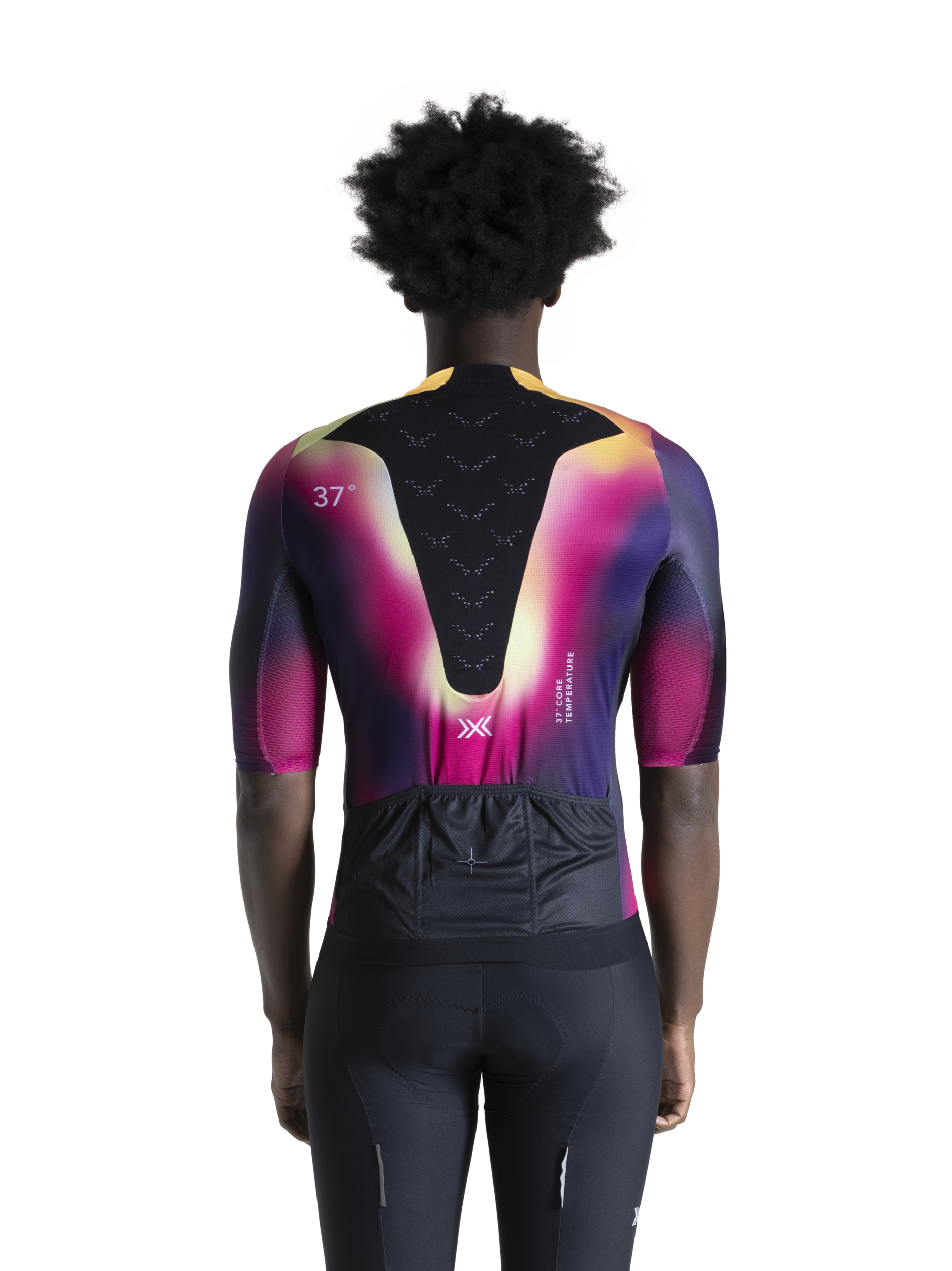 X-BIONIC COREFUSION AERO JERSEY SS MEN - Heatmap - Zip Shirts - 14 of 40