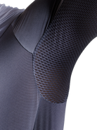 X-BIONIC COREFUSION AERO JERSEY SS MEN - Dark Monochromatic Heatmap - Zip Shirts - 38 of 40