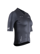 X-BIONIC COREFUSION AERO JERSEY SS WMN - Opal Black - Zip Shirts - 10 of 11