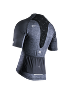 X-BIONIC COREFUSION ENDURANCE MERINO JERSEY SS MEN - Opal Black Melange - Zip Shirts - 2 of 4