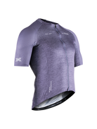 X-BIONIC COREFUSION ENDURANCE MERINO JERSEY SS MEN - Muted Lavender Melange - Zip Shirts - 3 of 4