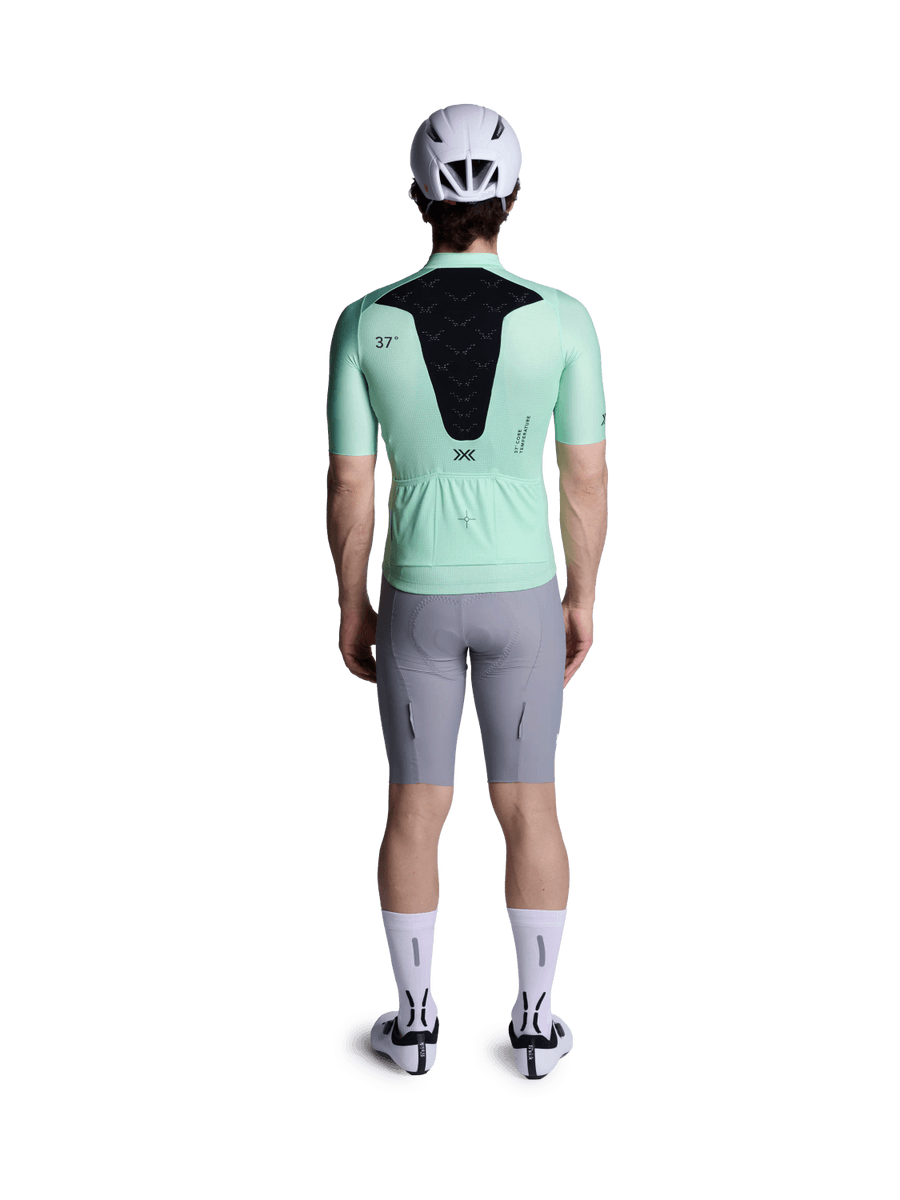 X-BIONIC COREFUSION RIDE JERSEY SS MEN - Digital Lime - Zip Shirts - 47 of 50