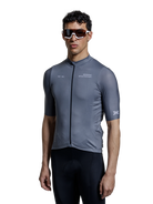 X-BIONIC COREFUSION RIDE JERSEY SS MEN - Rhino Grey - Zip Shirts - 15 of 50