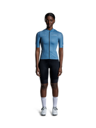 X-BIONIC COREFUSION RIDE JERSEY SS WMN - Slate Blue - Zip Shirts - 17 of 50