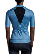 X-BIONIC COREFUSION RIDE JERSEY SS WMN - Slate Blue - Zip Shirts - 19 of 50