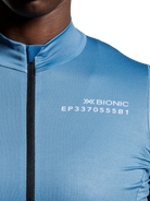 X-BIONIC COREFUSION RIDE JERSEY SS WMN - Slate Blue - Zip Shirts - 21 of 50