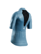 X-BIONIC COREFUSION RIDE JERSEY SS WMN - Slate Blue - Zip Shirts - 22 of 50