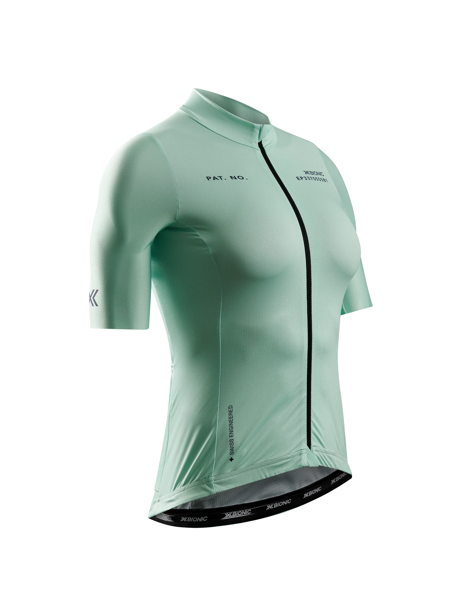 X-BIONIC COREFUSION RIDE JERSEY SS WMN - Digital Lime - Zip Shirts - 1 of 50