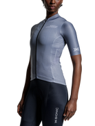X-BIONIC COREFUSION RIDE JERSEY SS WMN - Rhino Grey - Zip Shirts - 12 of 50