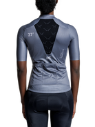 X-BIONIC COREFUSION RIDE JERSEY SS WMN - Rhino Grey - Zip Shirts - 13 of 50