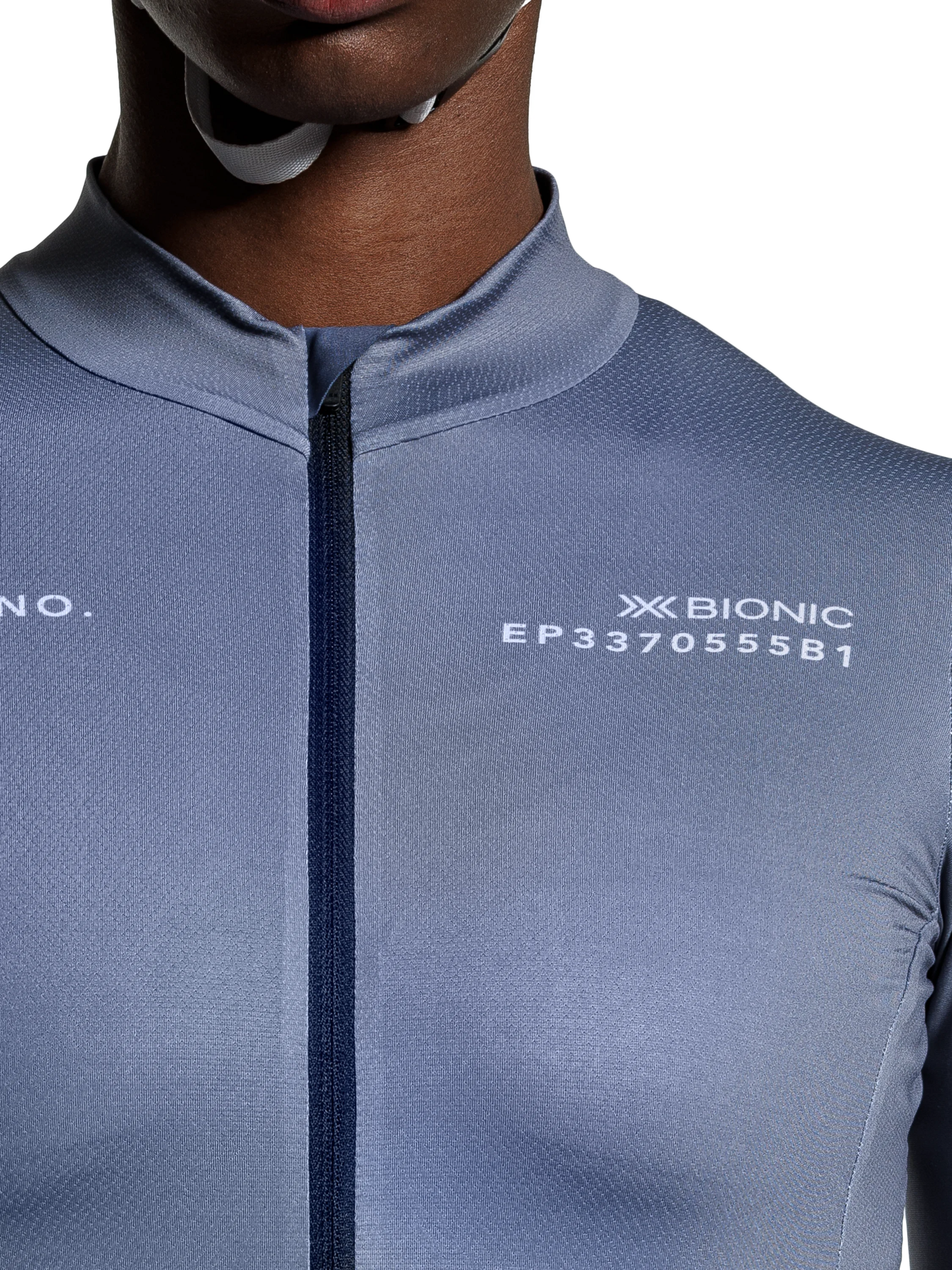 X-BIONIC COREFUSION RIDE JERSEY SS WMN - Rhino Grey - Zip Shirts - 14 of 50
